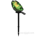 Frog Shaped Solar Resin Lamp